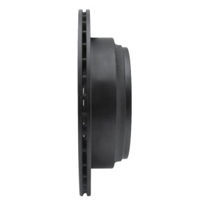 Acura SLX Brake Rotor (1) - Rear Right - R1 Concepts - Drilled & Slotted - Black - `92-`04